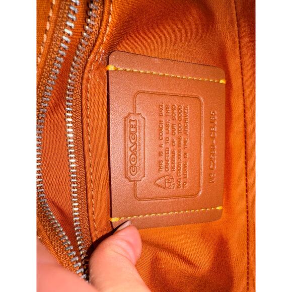 Coach Soho Bag 25 In Crystal Signature Jacquard CBJ65 NEW - Picture 8 of 11